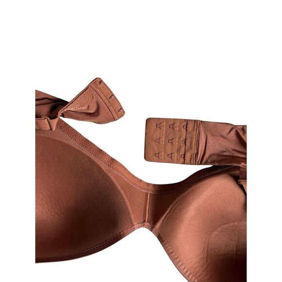 SKIMS wireless form Plunge bra size 44C Bronze Brown - Picture 7 of 7